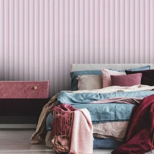 Decorwall Vari-Wave Pink Wave Wall Panel - 2.6m